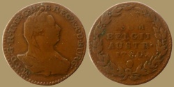 World Coins - Austrian Netherlands - Maria Theresia -  2 liards 1780