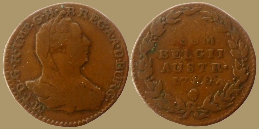Austrian Netherlands - Maria Theresia - 2 liards 1780 | European Coins