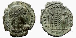 Ancient Coins - Constantine I -  Nummus - GLORIA EXERCITVS - Trier - RIC.525