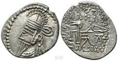 Ancient Coins - KINGS OF PARTHIA. Osroes II (Circa 190-208). Drachm. Ekbatana.