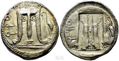 Ancient Coins - BRUTTIUM. Kroton. Nomos (Circa 530-500 BC).