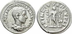 Ancient Coins - DIADUMENIAN (Caesar, 217-218). Denarius. Rome.