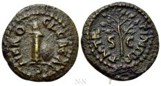 Ancient Coins - NERO (54-68). Quadrans. Rome.