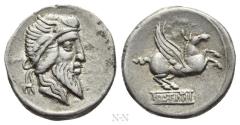 Ancient Coins - Q. TITIUS. Denarius (90 BC). Rome.