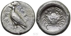 Ancient Coins - SICILY. Akragas. Didrachm (Circa 485-480/78 BC).