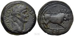 Ancient Coins - EGYPT. Alexandria. Claudius (41-54). Ae Obol. Dated RY 2 (41/2).