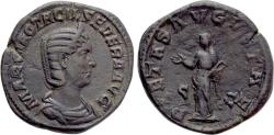 Ancient Coins - OTACILIA SEVERA (Augusta, 244-249). Sestertius. Rome.