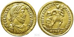 Ancient Coins - JULIAN II APOSTATA (360-363). GOLD Solidus. Constantinople.