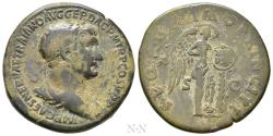Ancient Coins - TRAJAN (98-117). Sestertius. Rome.