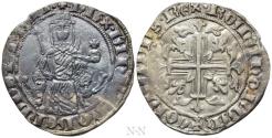 World Coins - CRUSADERS. Chios. Maona Society (Circa 1347-1566). Gigliato.