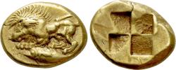 Ancient Coins - MYSIA. Kyzikos. EL Hekte (Circa 500-450 BC).