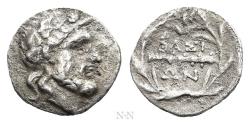 Ancient Coins - THRACE. Thasos. Hemidrachm (Circa 196-180 BC).