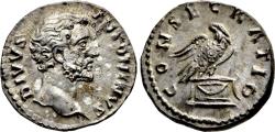 Ancient Coins - DIVUS ANTONINUS PIUS (Died 161). Denarius. Rome. Struck under Marcus Aurelius.