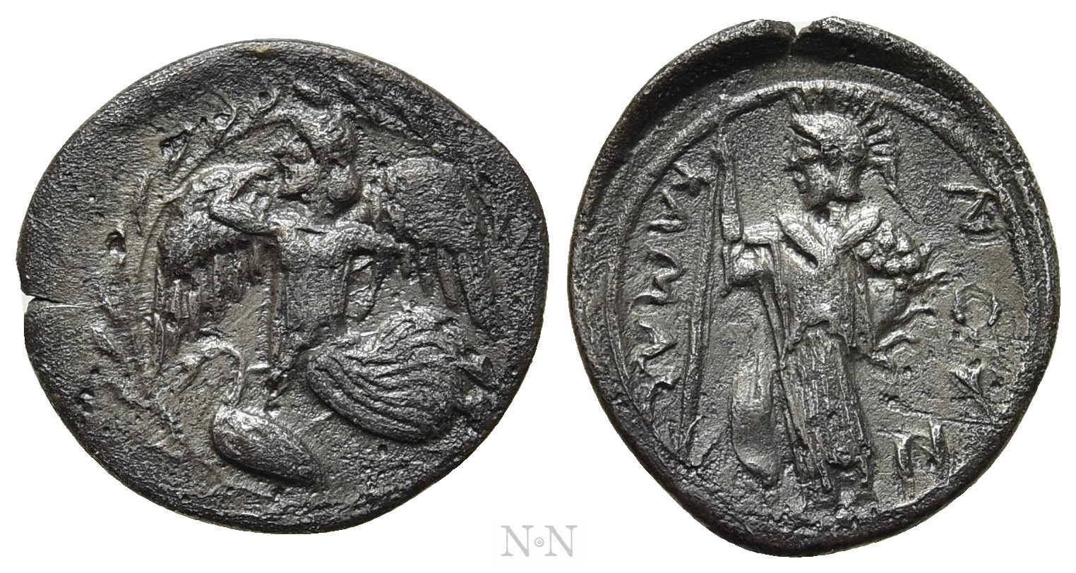 SICILY. Kamarina. Litra (Circa 461-435 BC). | Greek Coins