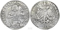 World Coins - GERMANY. Lübeck. Maximilian II (1564-1576). Thaler (1573).