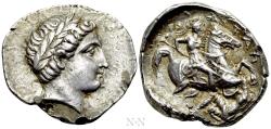 Ancient Coins - KINGS OF PAEONIA. Patraos (Circa 335-315 BC). Tetradrachm. Astibos or Damastion mint.