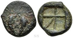 Ancient Coins - ATTICA. Aegina. Ae (Circa 370-350 BC).