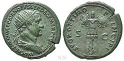 Ancient Coins - CHOICE DUPONDIUS OF TRAJAN - DACIAN WAR ISSUE