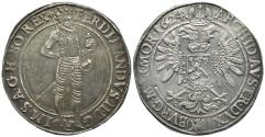 World Coins - BOHEMIA. Ferdinand II (1617-1637). Taler (1624). Prague. Hans Suttner, mintmaster.