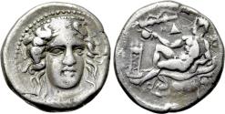 Ancient Coins - BRUTTIUM. Kroton. Nomos (Circa 400-325 BC).
