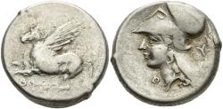 Ancient Coins - AKARNANIA. Thyrrheion. Stater (Circa 320-280 BC).