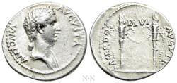 Ancient Coins - ANTONIA MINOR (37-41). Denarius. Rome.