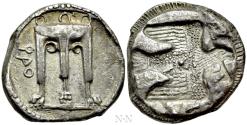Ancient Coins - BRUTTIUM. Kroton. Nomos - Stater (Circa 500-480 BC).