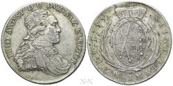 World Coins - GERMANY. Saxony. Friedrich August III (1763-1806). Conventionsthaler (1795-IEC).