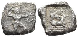 Ancient Coins - CYPRUS. Kition. Azbaal (Circa 449-425 BC). Stater.