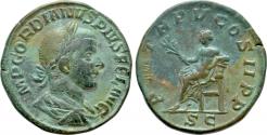 Ancient Coins - GORDIAN III (238-244). Sestertius. Rome.