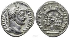 Ancient Coins - CONSTANTIUS I (Caesar, 293-305). Argenteus. Treveri.