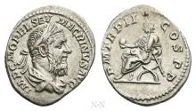Ancient Coins - MACRINUS (217-218). Denarius. Rome.
