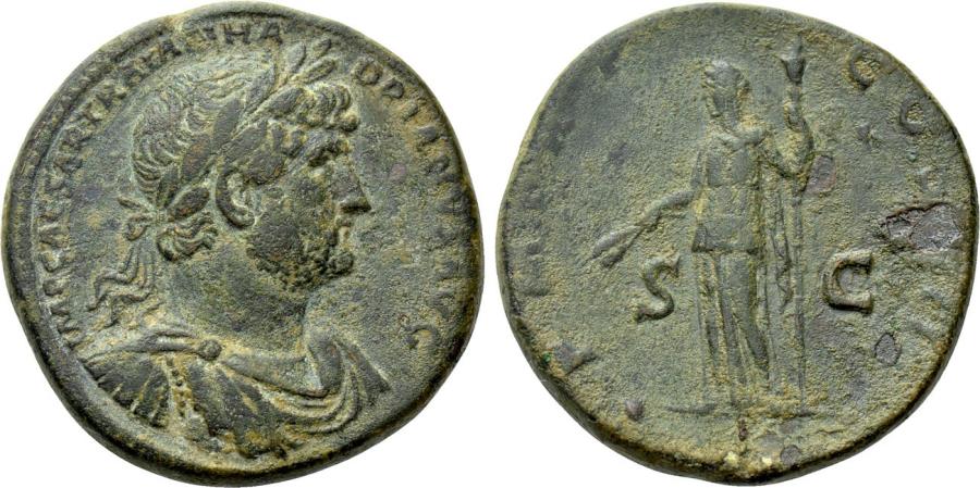 HADRIAN (117-138). Sestertius. Rome. | Roman Imperial Coins