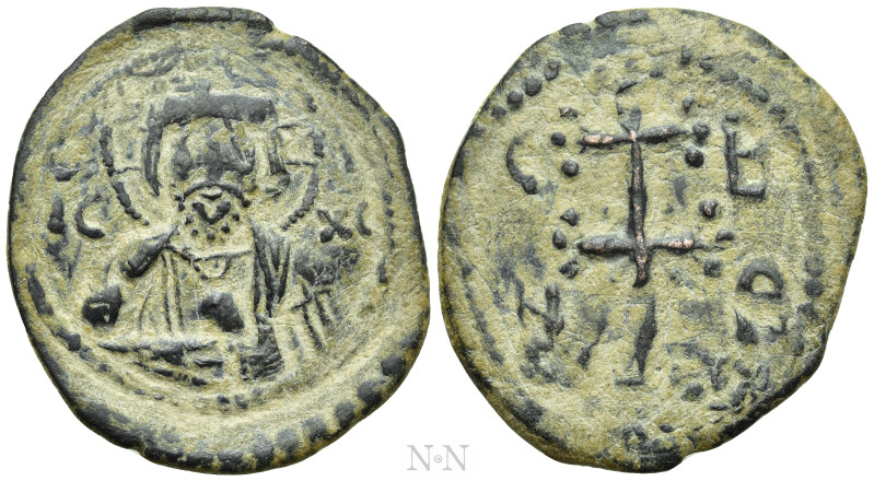 NICEPHORUS BASILACIUS (Usurper, 1078). Follis. Thessalonica