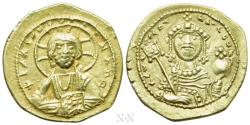 Ancient Coins - CONSTANTINE IX MONOMACHUS (1042-1055). GOLD Tetarteron Nomisma. Constantinople.