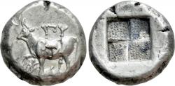 Ancient Coins - THRACE. Byzantion. Tetradrachm (Circa 387/6-340 BC).