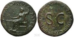 Ancient Coins - DIVUS AUGUSTUS (Died 14 AD). Sestertius. Rome.