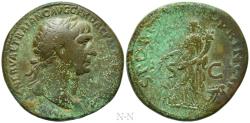 Ancient Coins - TRAJAN (98-117). Sestertius. Rome.