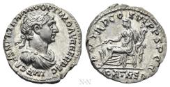 Ancient Coins - EXPRESSIVE MILITARY BUST OF TRAJAN
