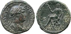 Ancient Coins - Hadrian. Æ As. Dacia.