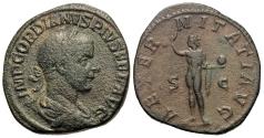 Ancient Coins - Gordian III. Æ Sestertius. Sol.
