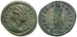 Ancient Coins - Fausta. Æ Follis. Spes.