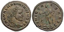 Ancient Coins - Maximinus II, as Caesar. Æ Follis. Cyzicus Mint.