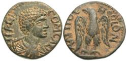 Ancient Coins - Pisidia, Antiochia. Commodus, as Caesar. Æ 16 mm.
