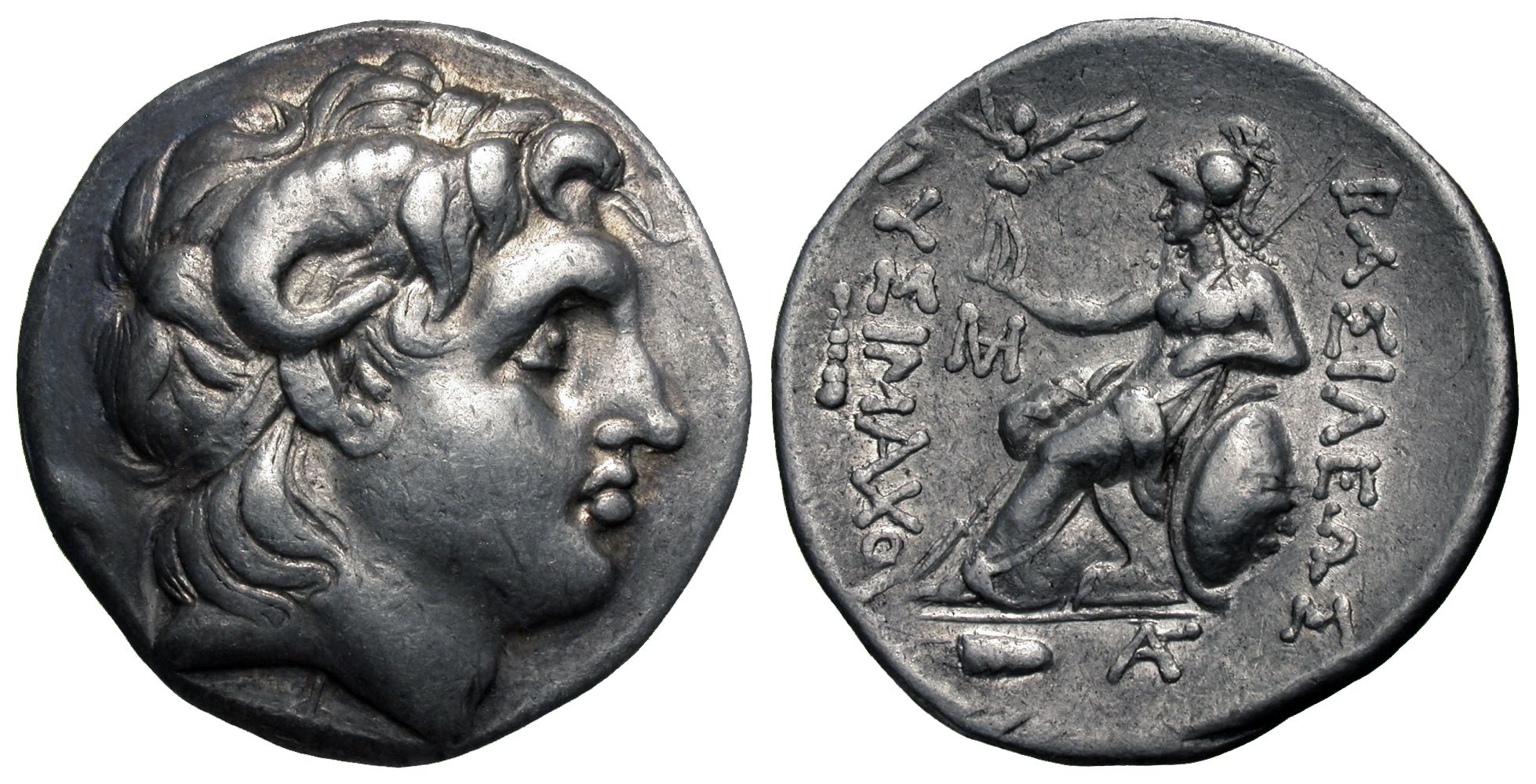 Kings of Thrace. Lysimachos. AR Tetradrachm. | Greek Coins