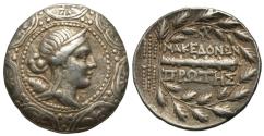 Ancient Coins - Macedon under Rome. First Meris. AR Tetradrachm.