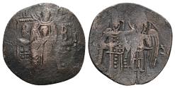 Ancient Coins - Byzantine Empire. Michael VIII Palaeologus. Æ Trachy.