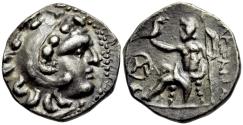 Ancient Coins - Kings of Macedon. Alexander III - The Great. AR Drachm.  'Pseudo-Chios' Mint.