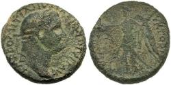 Ancient Coins - Samaria, Caesarea Maritima. Domitian. Nike.