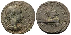Ancient Coins - Pontus, Neocaesarea. Gordian III. Æ Tetrassarion.